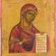 AN ICON SHOWING THE MOTHER OF GOD FROM A DEISIS - photo 1