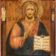 GROSSE IKONE MIT CHRISTUS PANTOKRATOR - Foto 1