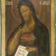 A LARGE ICON SHOWING St. JOHN THE FORERUNNER FROM A DEISIS - photo 1