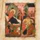 A FINE ICON SHOWING THE NATIVITY OF THE MOTHER OF GOD - photo 1