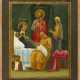 AN ICON SHOWING THE NATIVITY OF THE MOTHER OF GOD - photo 1
