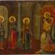 A VERY LARGE ICON SHOWING THE PRESENTATION OF CHRIST IN THE TEMPLE FROM A CHURCH - фото 1