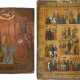 TWO ICONS: THE BAPTISM OF CHRIST AND A FESTIVAL ICON - photo 1
