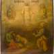 A LARGE ICON SHOWING THE TRANSFIGURATION OF CHRIST - photo 1