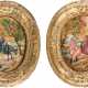 A RARE PAIR OF ICONS SHOWING THE FLIGHT INTO EGYPT AND THE ENTRY INTO JERUSALEM - photo 1