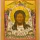 A LARGE PROCESSIONAL ICON SHOWING THE MANDYLION AND ST. PARASKEVA - photo 1