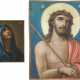 AN ICON SHOWING THE MOTHER OF GOD AND CHRIST CROWNED WITH THORNS - photo 1