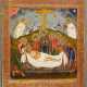 A VERY LARGE AND FINE ICON SHOWING THE EMTOMBMENT OF CHRISTI - photo 1