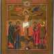 FEINE IKONE MIT DER KREUZIGUNG CHRISTI - Foto 1