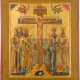 A LARGE ICON SHOWING THE CRUCIFIXION OF CHRIST - фото 1