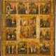 AN ICON OF THE RESURRECTION OF CHRIST AND THE MAJOR LITURGICAL FEASTS - photo 1