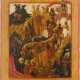AN ICON SHOWING THE RESURRECTION OF CHRIST AND THE DESCENT INTO HELL - photo 1