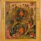 AN ICON SHOWING THE RESURRECTION AND THE DESCENT INTO HELL - photo 1