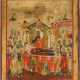 A LARGE ICON SHOWING THE DORMITION OF THE MOTHER OF GOD - photo 1