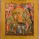 AN ICON SHOWING THE DORMITION OF THE MOTHER OF GOD - photo 1