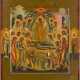 A FINE ICON SHOWING THE DORMITION OF THE MOTHER OF GOD - photo 1