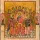 A LARGE ICON SHOWING THE SYNAXIS OF THE ARCHANGELS - фото 1
