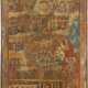 A LARGE ICON SHOWING THE LAST JUDGEMENT - photo 1