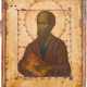 A FINE ICON SHOWING ST. PAUL THE APOSTLE - фото 1