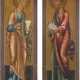 A PAIR OF MONUMENTAL ICONS SHOWING STS. PETER AND PAUL FROM A CHURCH ICONOSTASIS - photo 1