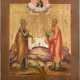 AN ICON SHOWING THE APOSTLES PETER AND PAUL - photo 1