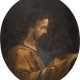 AN ICON SHOWING ST. LUKE THE EVANGELIST - фото 1