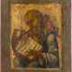 AN ICON SHOWING ST. JOHN, THEOLOGIAN IN SILENCE - photo 1