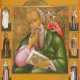 A LARGE AND FINE ICON SHOWING ST. JOHN THE THEOLOGIAN IN SILENCE - photo 1