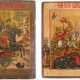 TWO ICONS SHOWING WARRIOR SAINTS - photo 1