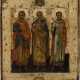 AN ICON SHOWING STS. SAMON, GURIY AND AVIV - photo 1