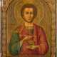 A SMALL ICON SHOWING ST. PANTELEIMON - photo 1