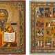 TWO ICONS: ST. ANTIPAS AND A FEAST DAY ICON - photo 1