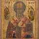 AN ICON SHOWING ST. NICHOLAS OF MYRA - photo 1