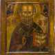 A FINE ICON SHOWING ST. NICHOLAS OF MYRA - photo 1