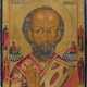 A LARGE ICON SHOWING ST. NICHOLAS OF MYRA - photo 1