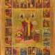 A LARGE VITA ICON OF ST. NICHOLAS OF MOZHAISK - photo 1