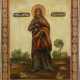 AN ICON SHOWING ST. PARASKEVA - фото 1