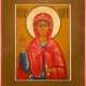 A SMALL ICON SHOWING ST. PARASKEVA - photo 1