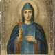 A VERY LARGE ICON SHOWING ST. EUDOKIA - photo 1