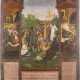 A MONUMENTAL ICON SHOWING STS. CYRIL AND METHODIUS WITH SCENES FROM THEIR LIFE FROM A - photo 1