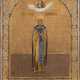 AN ICON SHOWING ST. SERGEY OF RADONEZH (GENNADIOS OF KOSTROMA) - photo 1