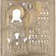 A LARGE OKLAD OF A QUADRI-PARTITE ICON - photo 1