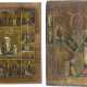 TWO ICONS: ST. NICHOLAS OF MYRA AND A FEAST DAY ICON - photo 1