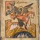 AN ICON SHOWING THE ARCHANGEL MICHAEL AS HORSEMAN OF THE APOCALYPSE - photo 1