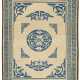 A FOLIATE `DRAGON` MEDALLION DAYBED COVER - photo 1