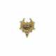 A FATIMID ENAMELLED GOLD PENDANT - photo 1