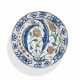 AN IZNIK POTTERY DISH - photo 1