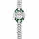 AUDEMARS PIGUET, WHITE GOLD, DIAMOND AND GREEN GEMSTONE-SET BRACELET WATCH - Foto 1