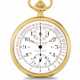 ANON, SINGLE BUTTON CHRONOGRAPH POCKET WATCH - photo 1
