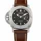 PANERAI, REF. PAM00569, LIMITED EDITION OF 1000 PIECES, LUMINOR SUBMERSIBLE 1950 LEFT-HANDED 3 DAYS AUTOMATIC TITANIO - Foto 1